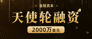 金链资本获千万美元天使轮融资，加速全球化战略布局
